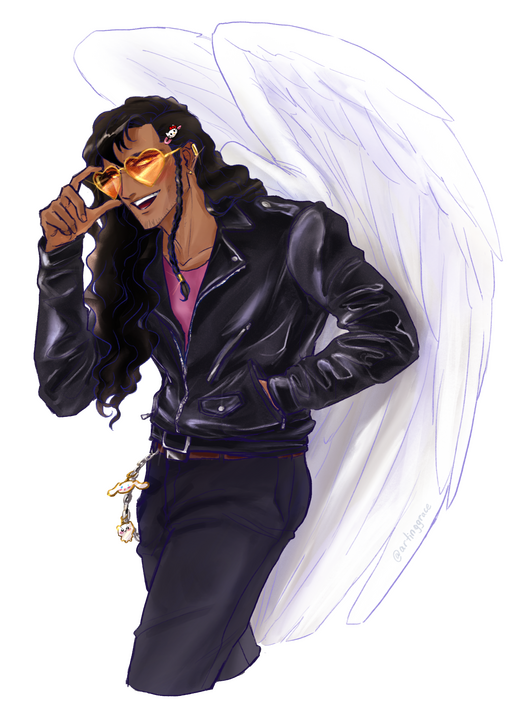 A Modern AU?? All accessories were gifts